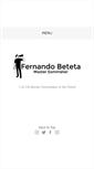 Mobile Screenshot of fernandobeteta.com