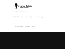 Tablet Screenshot of fernandobeteta.com